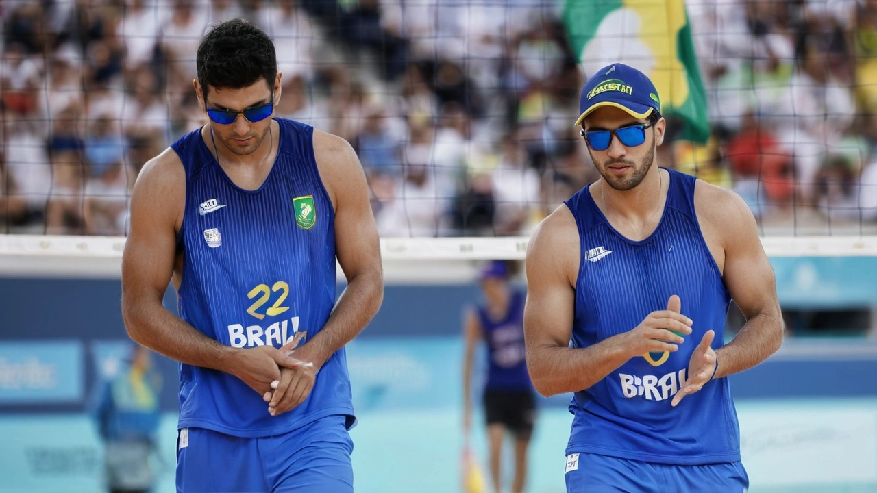 Derrota de André e George no Vôlei de Praia: Segundo Revés no Torneio Olímpico