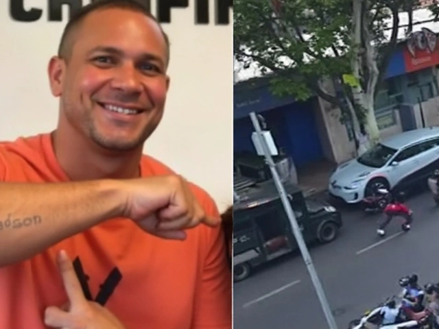 Madson, ex-Santos, impede roubo com voadora e exibe tatuagem 'O Foda' em Santos