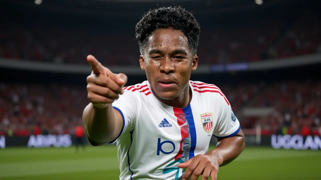 Endrick some em campo e Lyon empata com Angers na Ligue 1